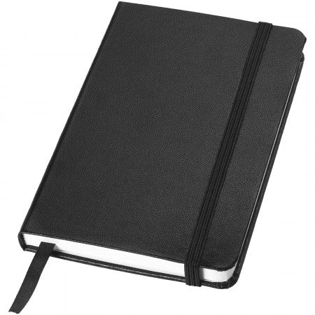 Classic pocket notebook, solid black, 14,2 x 9,3 x 1,4 cm