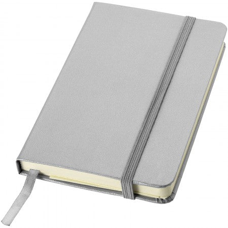 Classic pocket notebook, grey, 14,2 x 9,3 x 1,4 cm