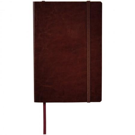 A5 PU Leather Notebook, Brown - BRANIO
