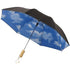 21" Blue skies 2-section automatic umbrella, solid black, 42 - BRANIO