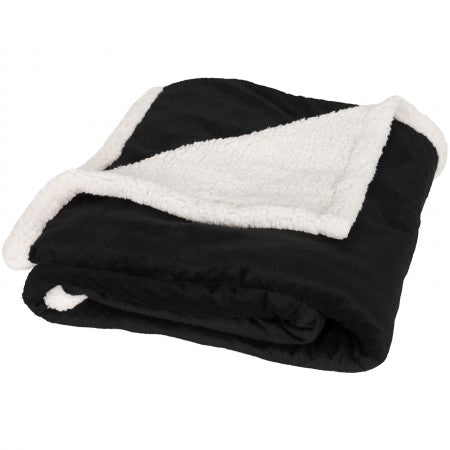 Field & Co Sherpa Blanket, solid black