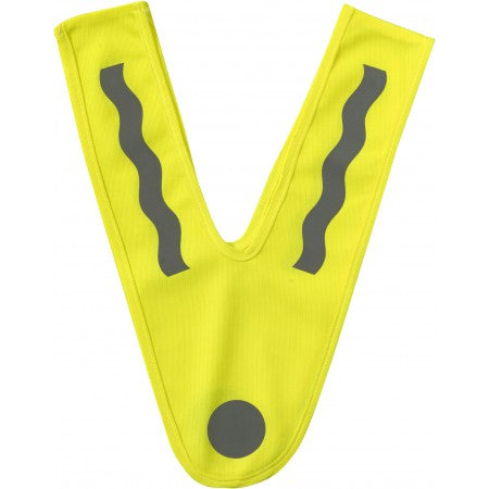 Promotional safety vest for children., yellow