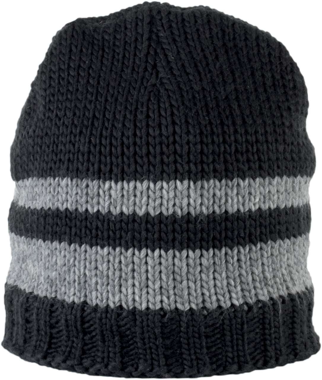 FLEECE LINED KNITTED BEANIE