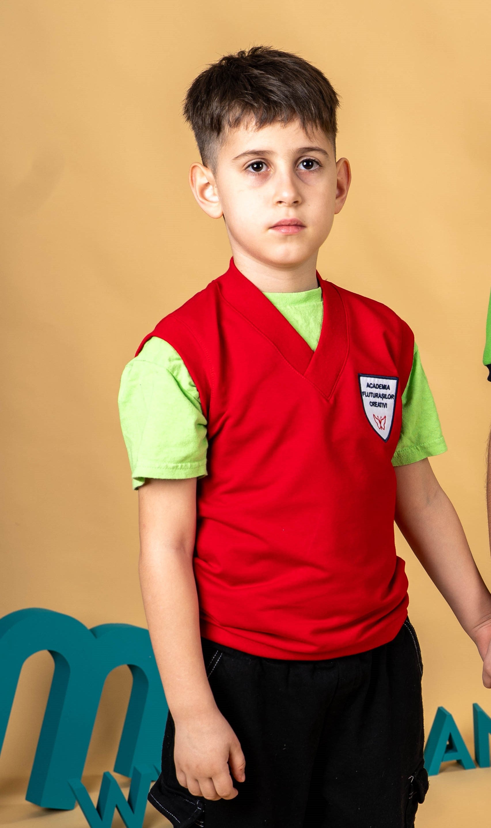 Vestă pentru copii rosie -BR40