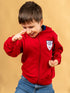 Hanorac pentru copii rosu - BR38