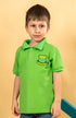 Tricou polo pentru copii verde - BR18