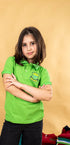 Tricou polo pentru copii - verde