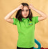 Tricou polo pentru copii verde - BR18