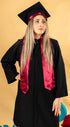 Set de absolvire – robă, eșarfă și tocă  Bordo - B43
