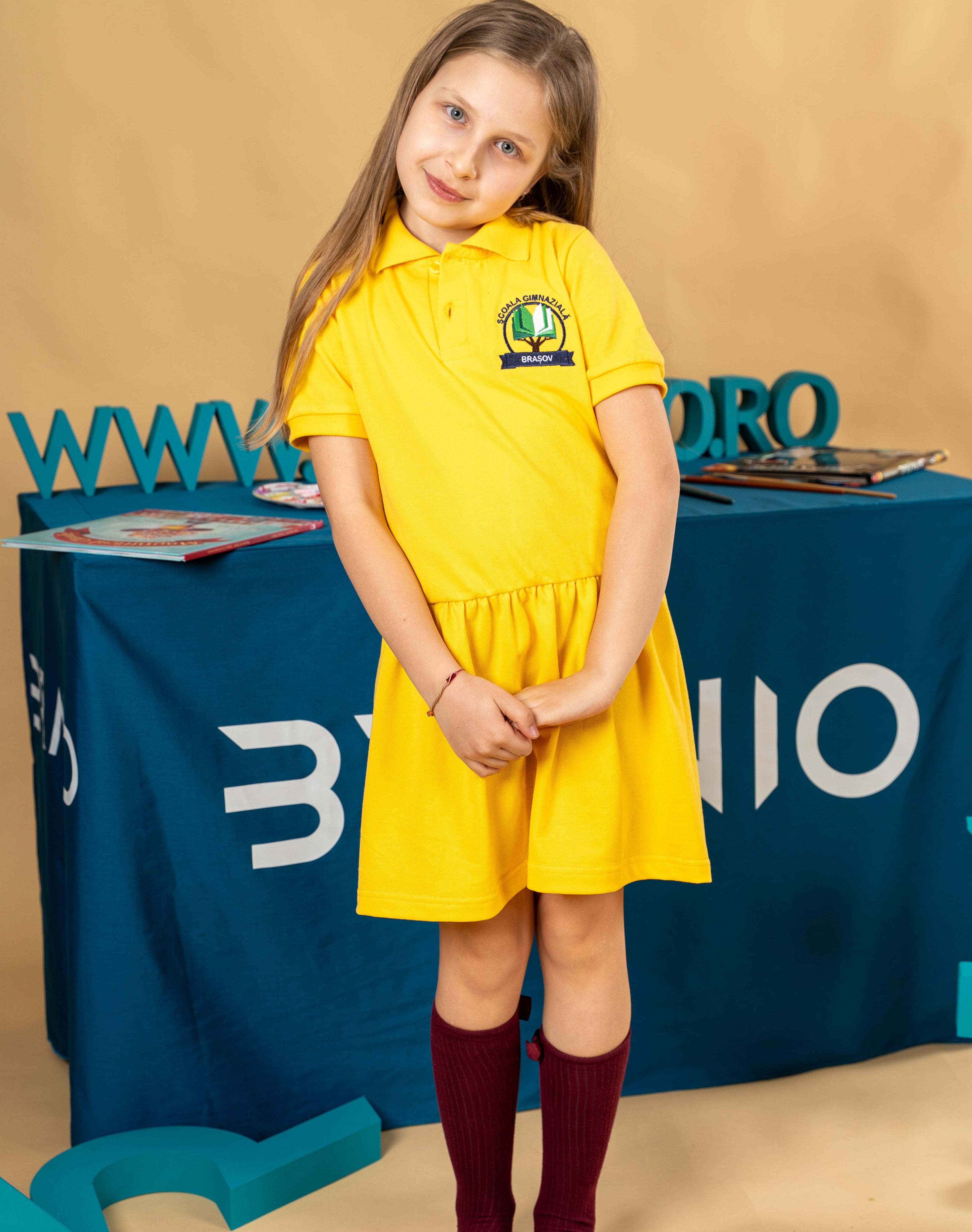 Sarafan fete galben – BR02