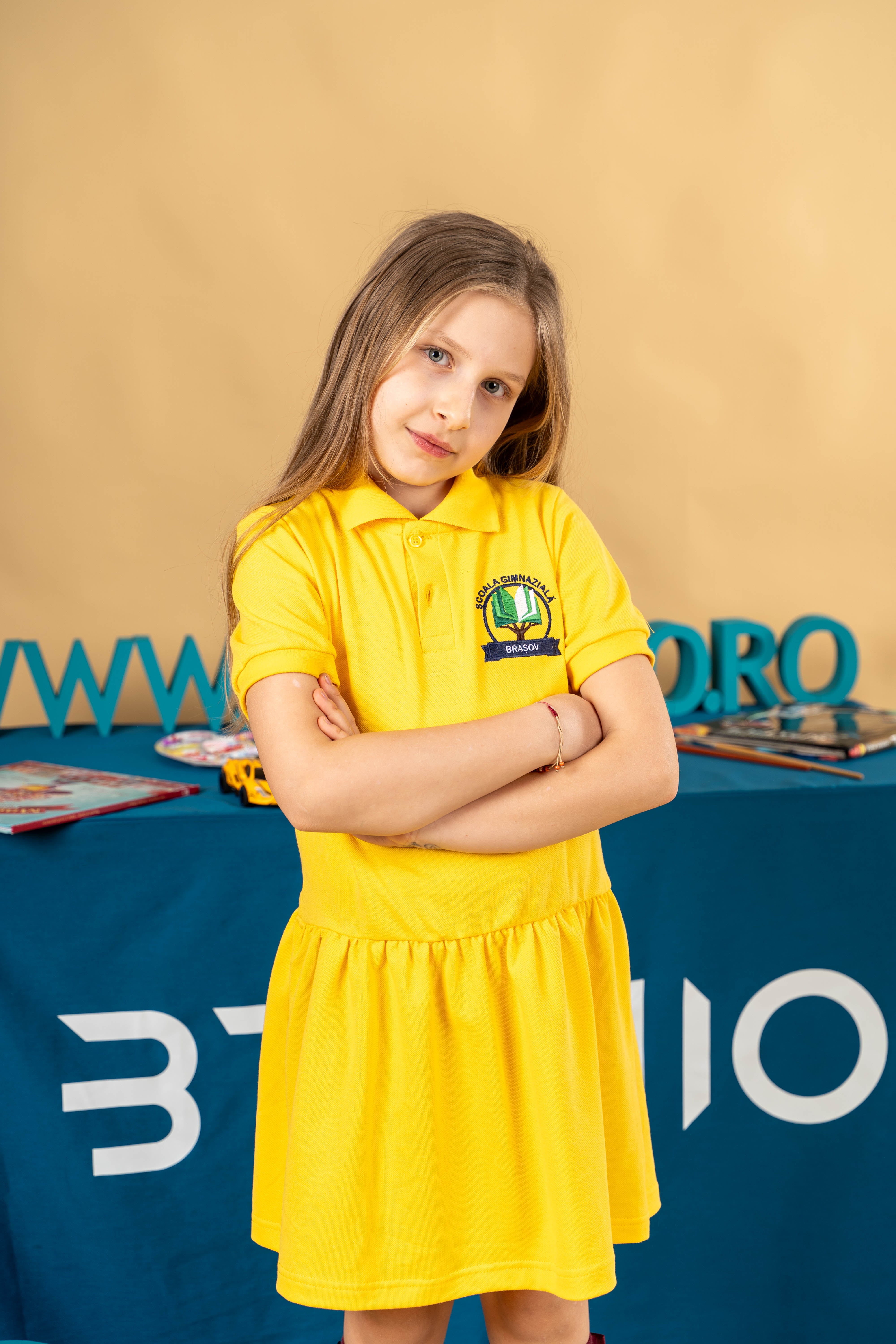 Sarafan fete galben – BR02