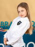 Tricou polo alb cu personalizare