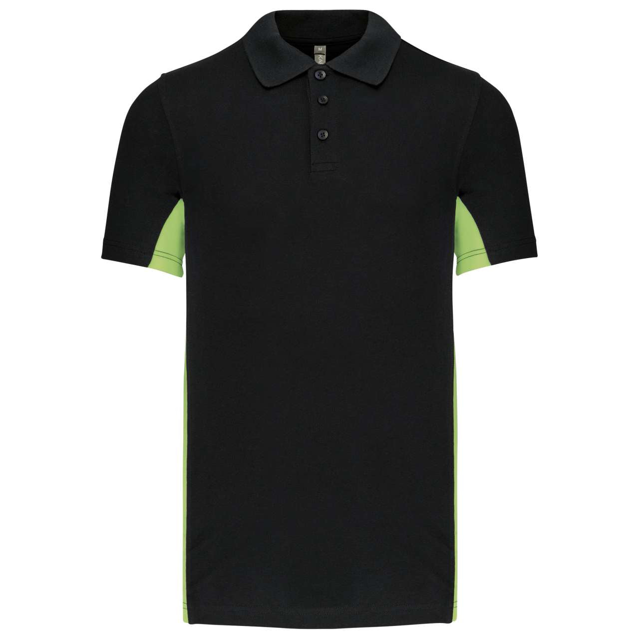 Tricou polo bicolor cu mânecă scurtă Barbati 220 g/m2 - UKA232