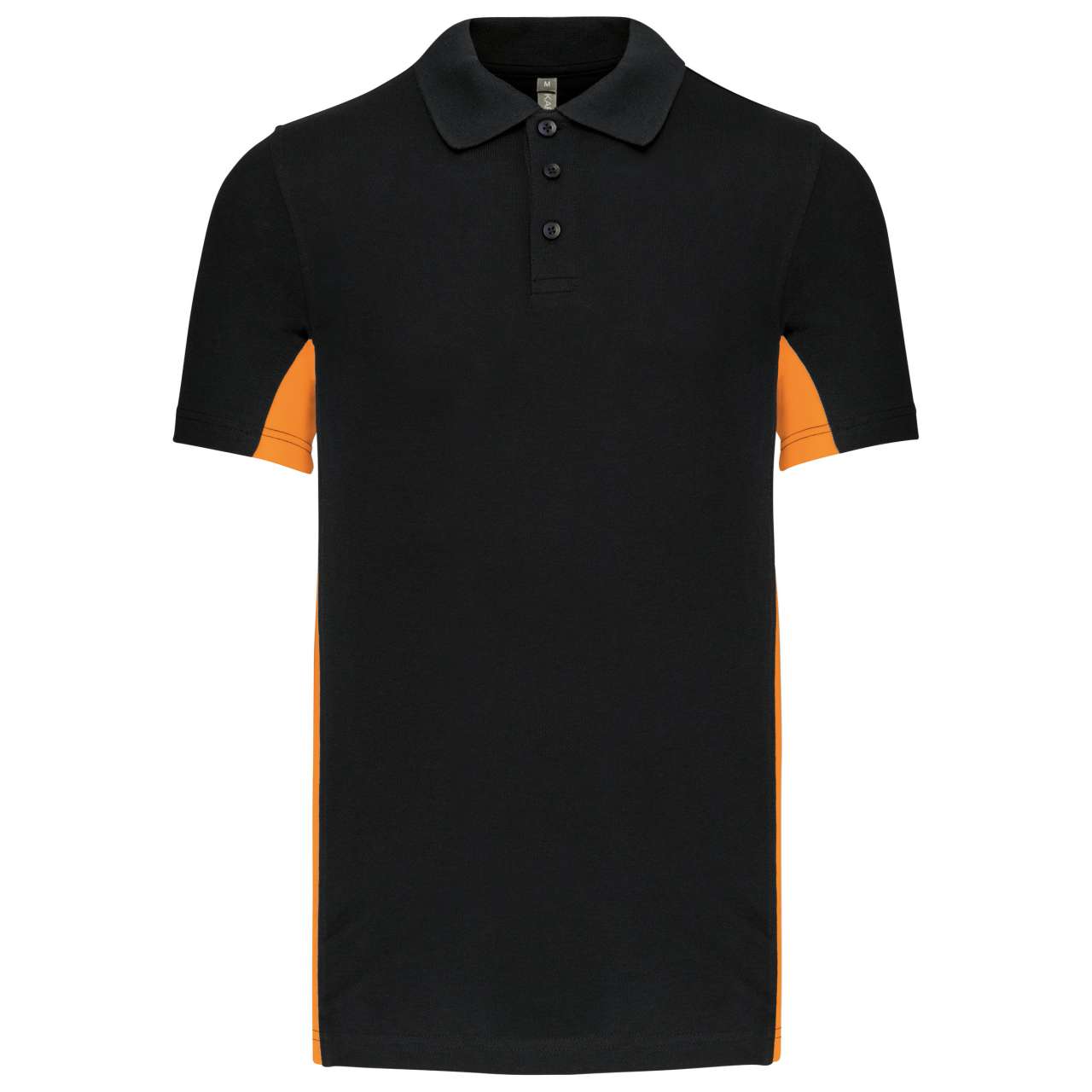 Tricou polo bicolor cu mânecă scurtă Barbati 220 g/m2 - UKA232