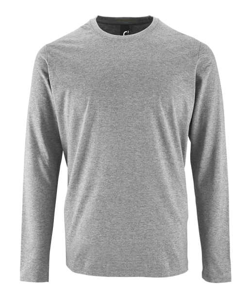 Tricou bărbătesc cu mânecă lungă din bumbac - USO02074