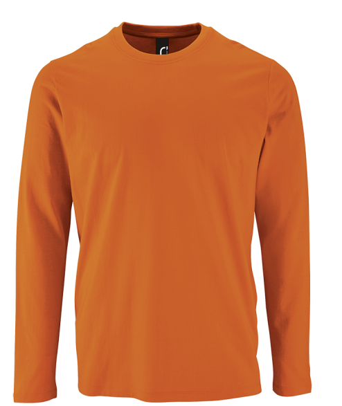 Tricou bărbătesc cu mânecă lungă din bumbac - USO02074