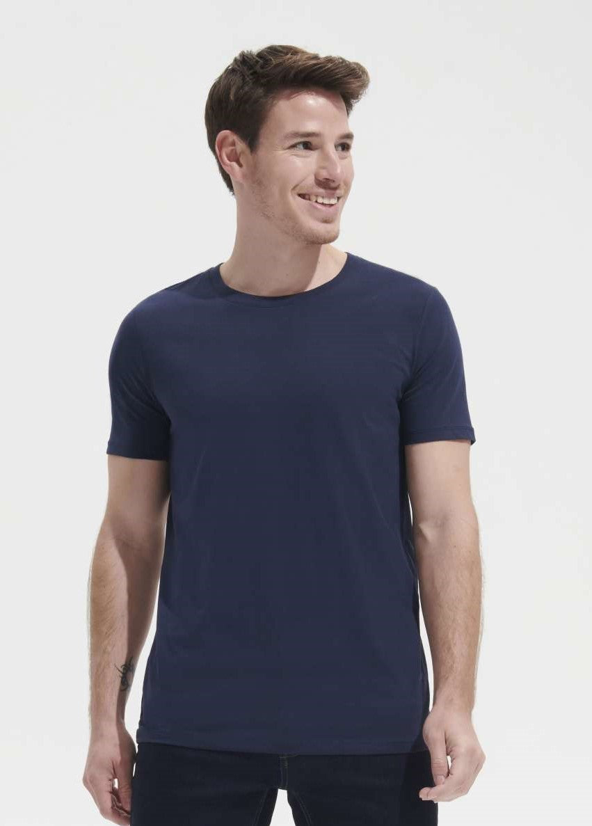 Tricou bărbați guler rotund - USO02945