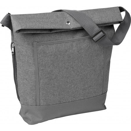 Poly canvas (600D) lady tote bag, grey