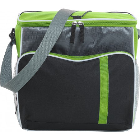 Polyester (600D) cooler bag, lime