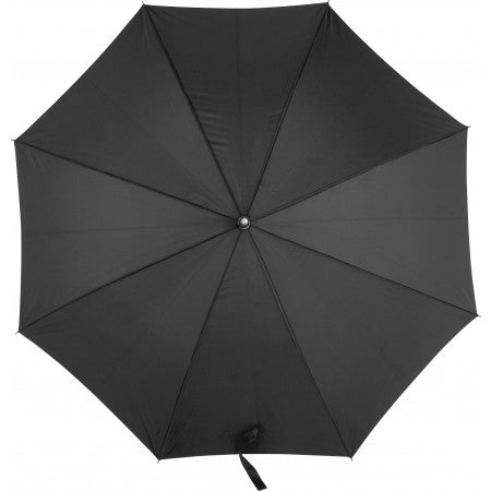 Automatic polyester (190T) umbrella, black
