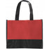 Nonwoven (80 gr/m2) shopping bag, red