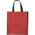 Nonwoven (80 gr/m2) shopping bag, red