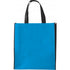 Nonwoven (80 gr/m2) shopping bag, light blue