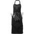 Bear BBQ apron with tools, solid black, 44,5 x 12 x 7 cm