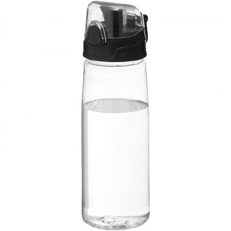 Capri sports bottle, transparent, 25 x d: 7,7 cm