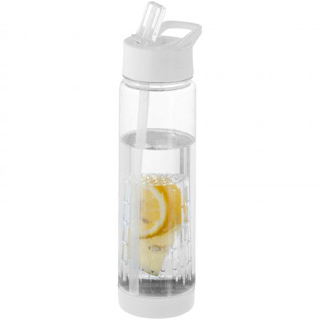 Tutti frutti bottle with infuser, transparent, 25,9 x d: 7,1