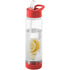 Tutti frutti bottle with infuser, red