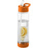 Tutti frutti bottle with infuser, orange