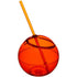 Fiesta ball and straw, orange, 23 x d: 12 cm