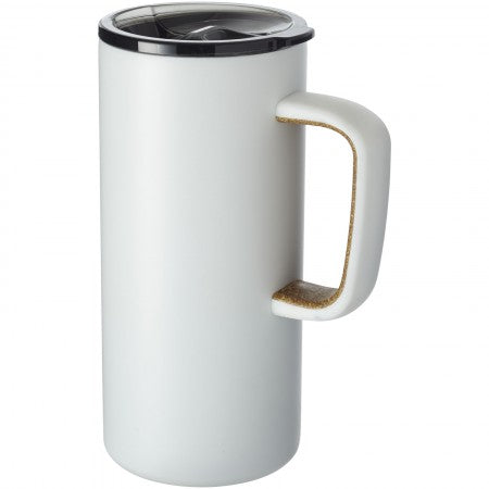 Valhalla Copper Vacuum Mug, white, 17,5 x d: 7,9 cm