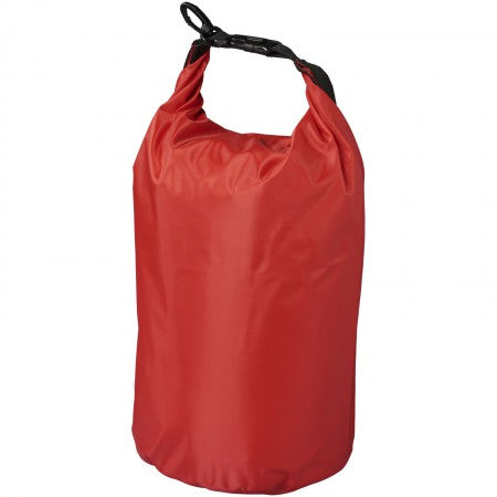 The Survivor Waterproof Outdoor Bag, red, 35,5 x d: 17,5 cm