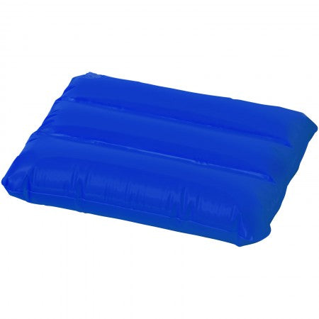 Wave inflatable pillow, blue, 25 x 32 cm