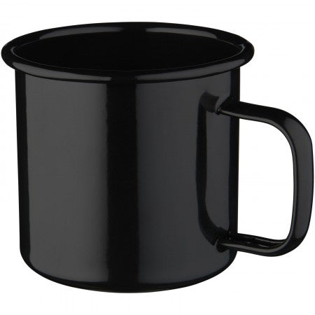 Campfire mug, black solid