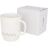 Glimpse see-trough ceramic mug, White