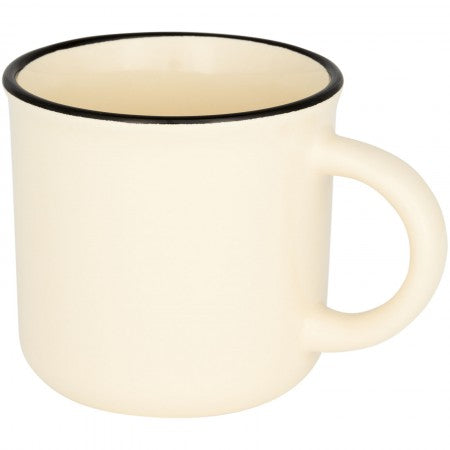 Ceramic campfire mug, Cream