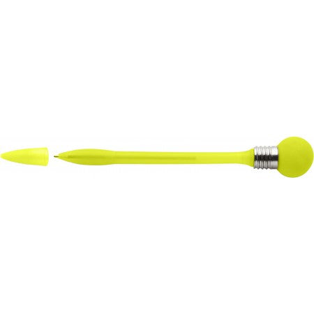 Plastic ballpen, yellow