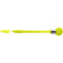Plastic ballpen, yellow