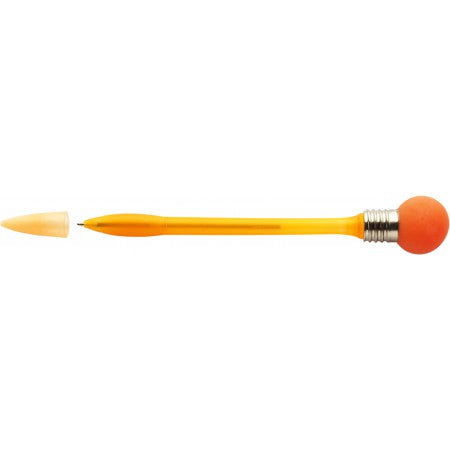 Plastic ballpen, orange