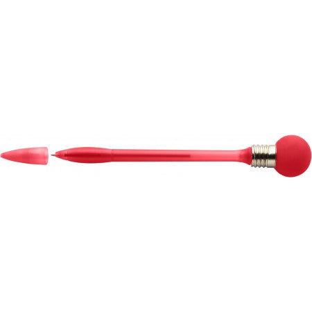 Plastic ballpen, red