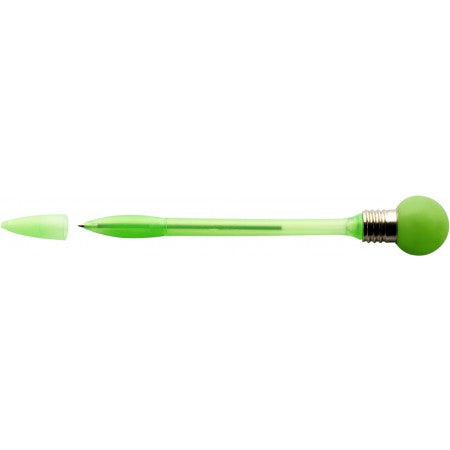 Plastic ballpen, light green