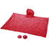 Xina rain poncho, red, d: 6,5 cm