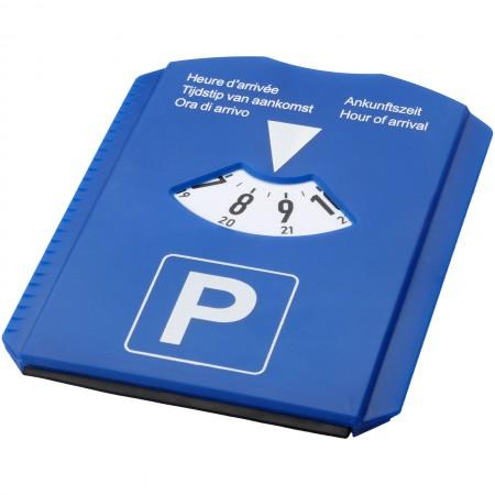 5-in-1 parking disk, blue, 15,5 x 11,8 x 0,6 cm - BRANIO