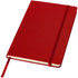 Classic office notebook, red, 21,3 x 14,4 x 1,5 cm