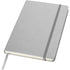 Classic office notebook, grey, 21,3 x 14,4 x 1,5 cm