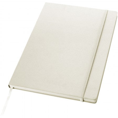 Classic executive notebook, white, 29,7 x 21 x 1,5 cm