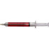 Syringe ballpen, red